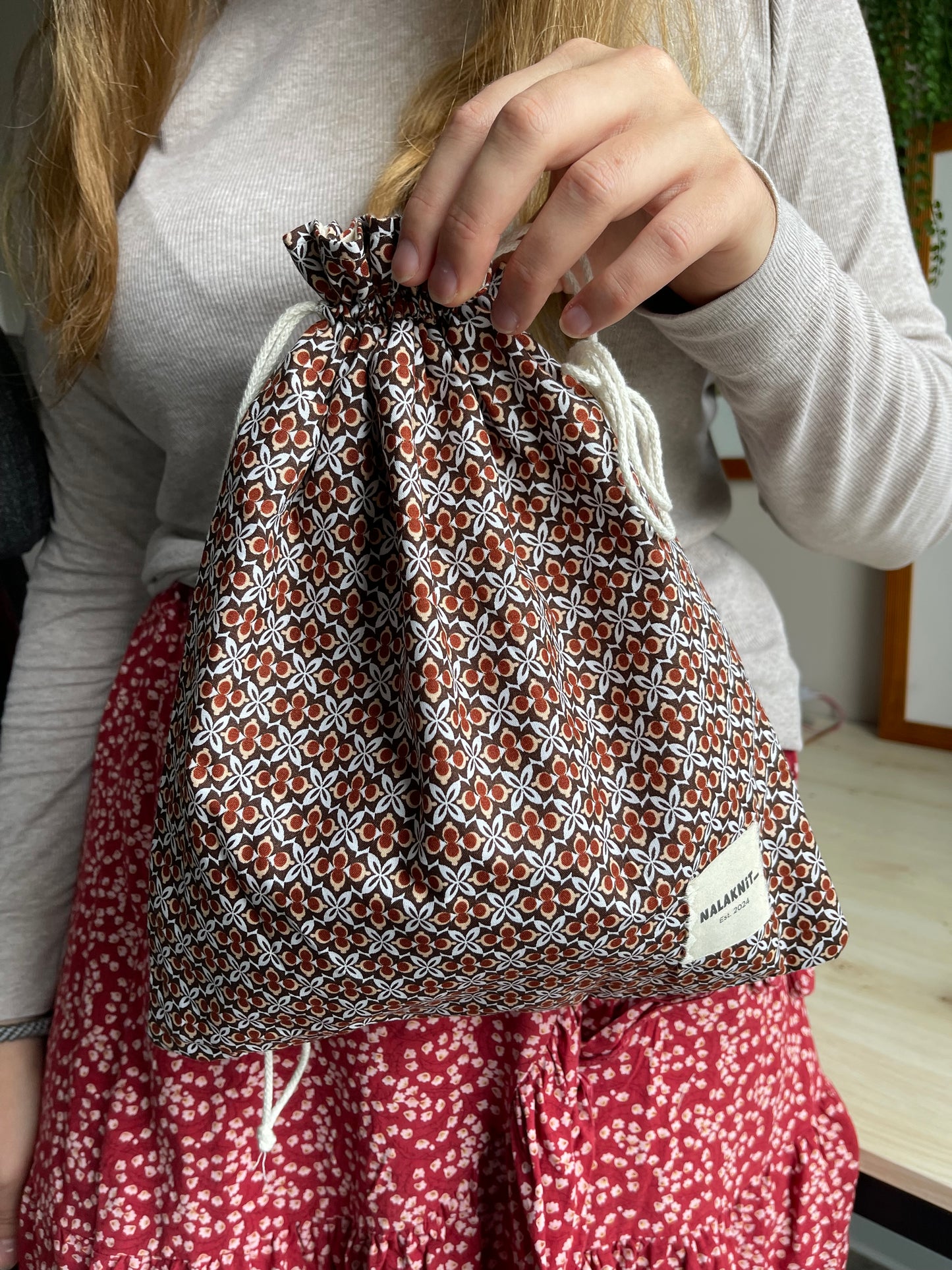 Woodland Retreat drawstring bag