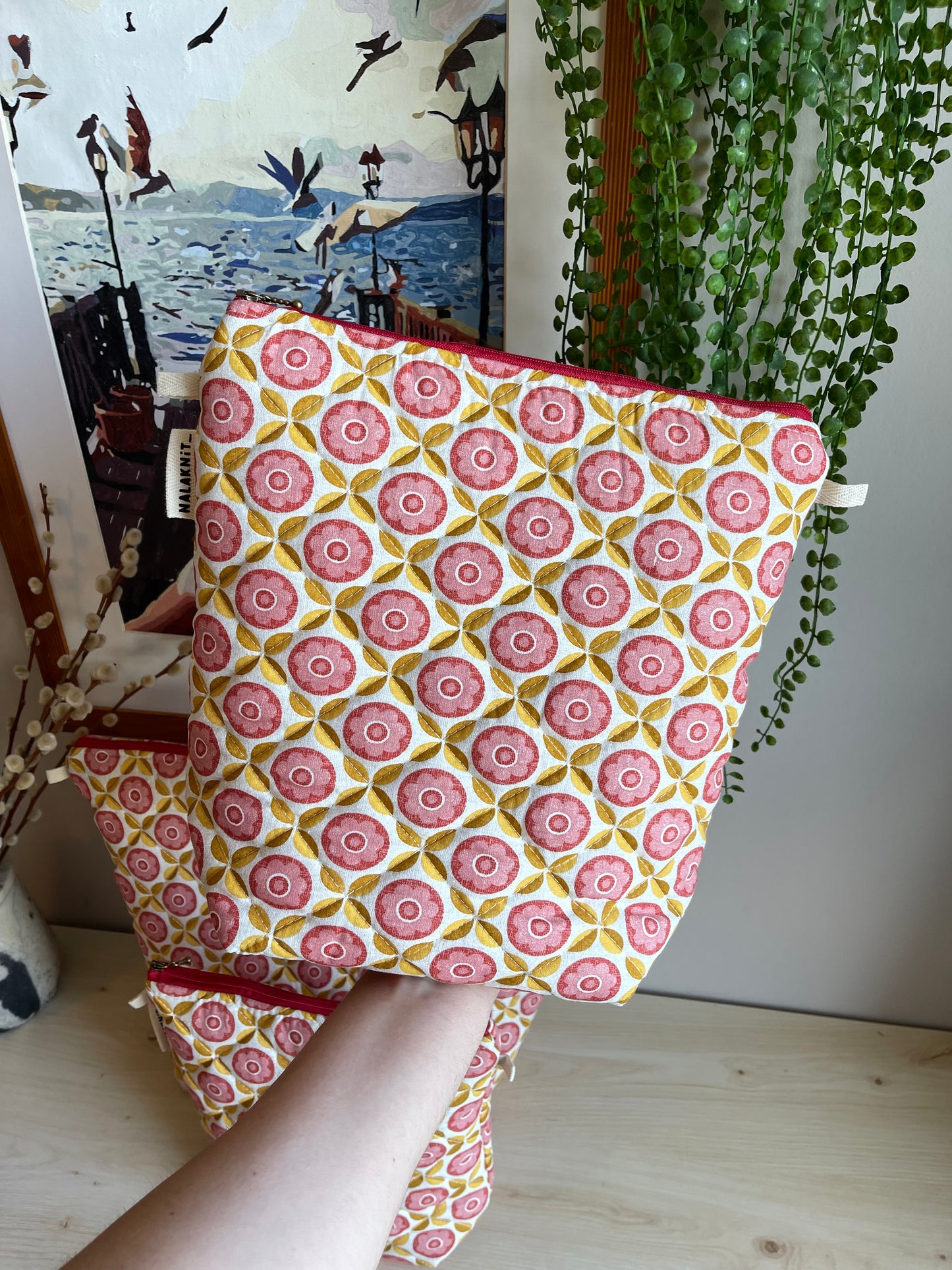 FROSTED LEAFES | PROJECT BAGS