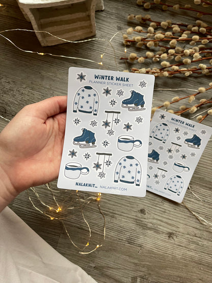 WINTER WALK | STICKERBOGEN