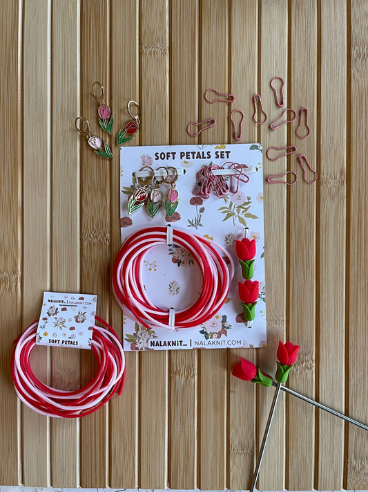 Soft Petals Strickzubehör