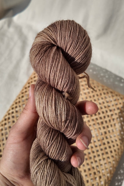 SOCKE DUSTY BROWN