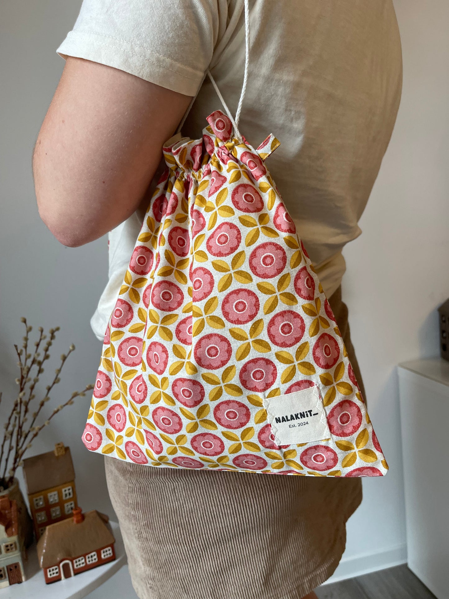 Soft Petals Zugbandbeutel | Auslaufmodell