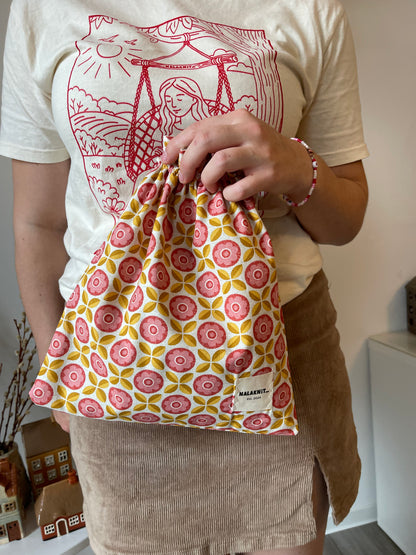 Soft Petals Zugbandbeutel | Auslaufmodell