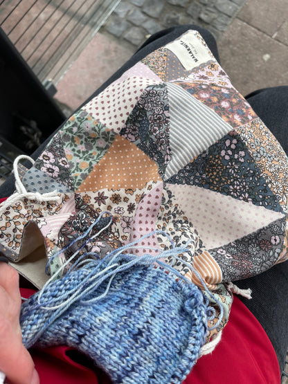 Floral Crush Drawstring Bag