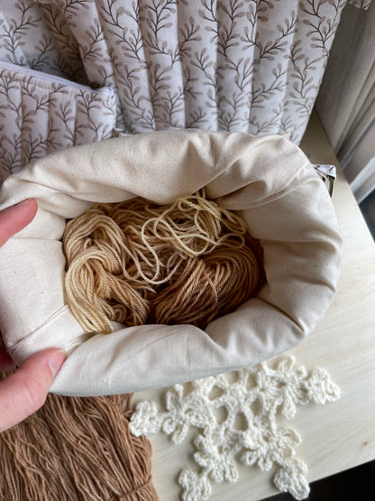 Cashmere Sweater Projekttasche