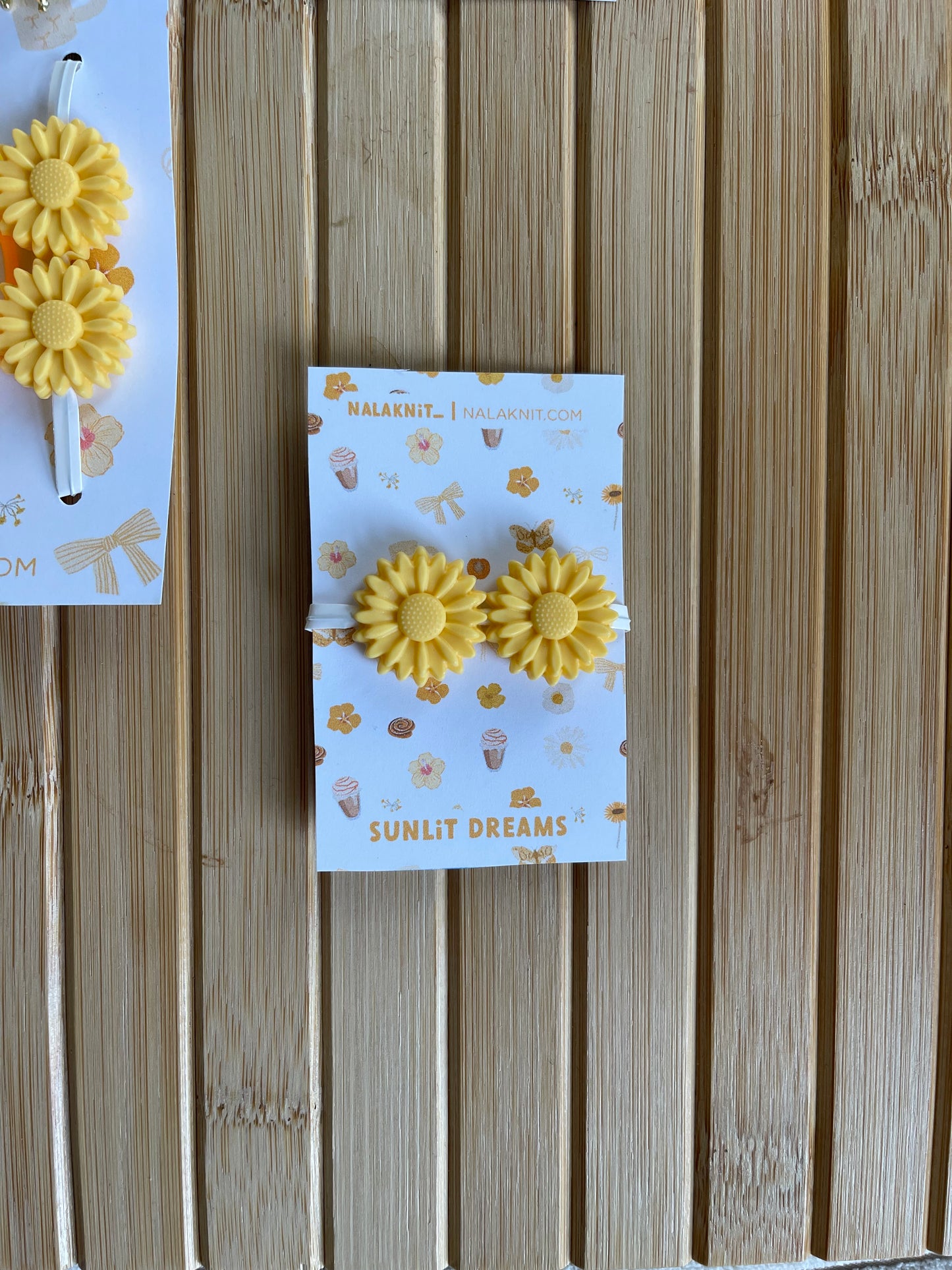 Sunset Glow knitting accessories