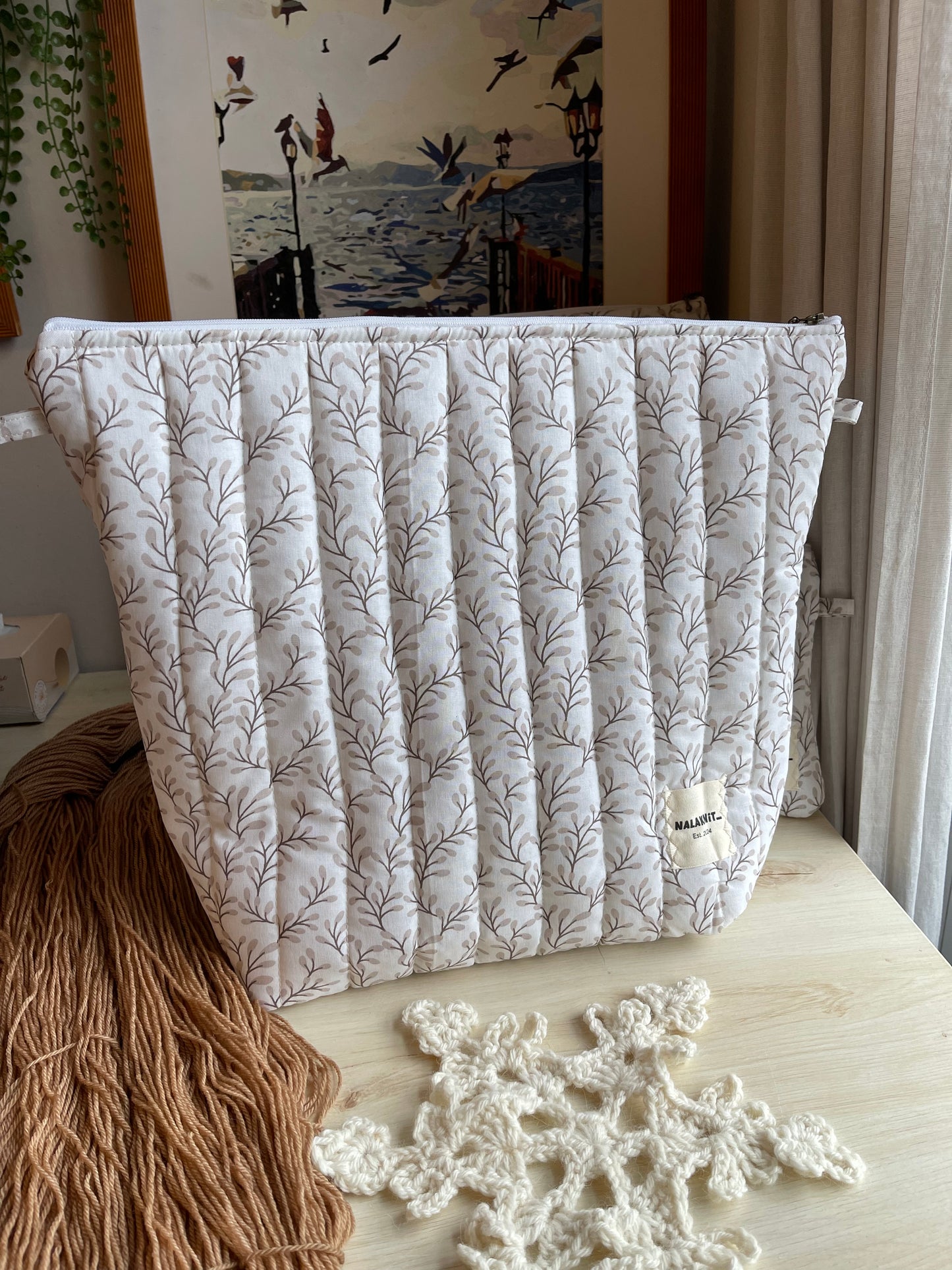 Cashmere Sweater Projekttasche