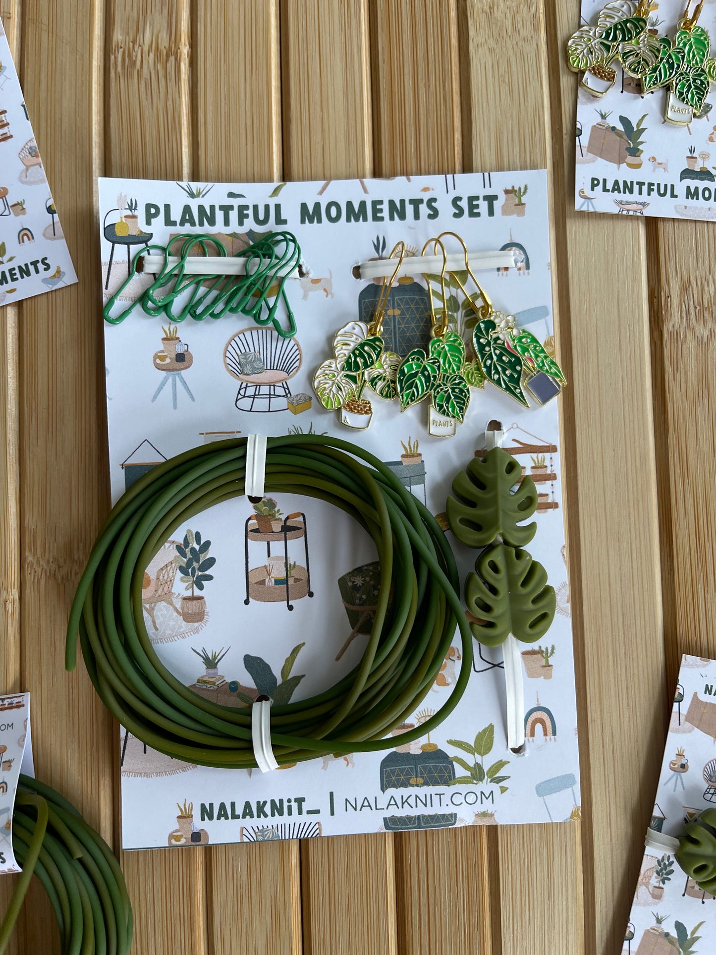 Plantful Moments knitting accessories