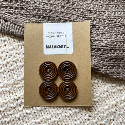 WOOD BUTTONS 