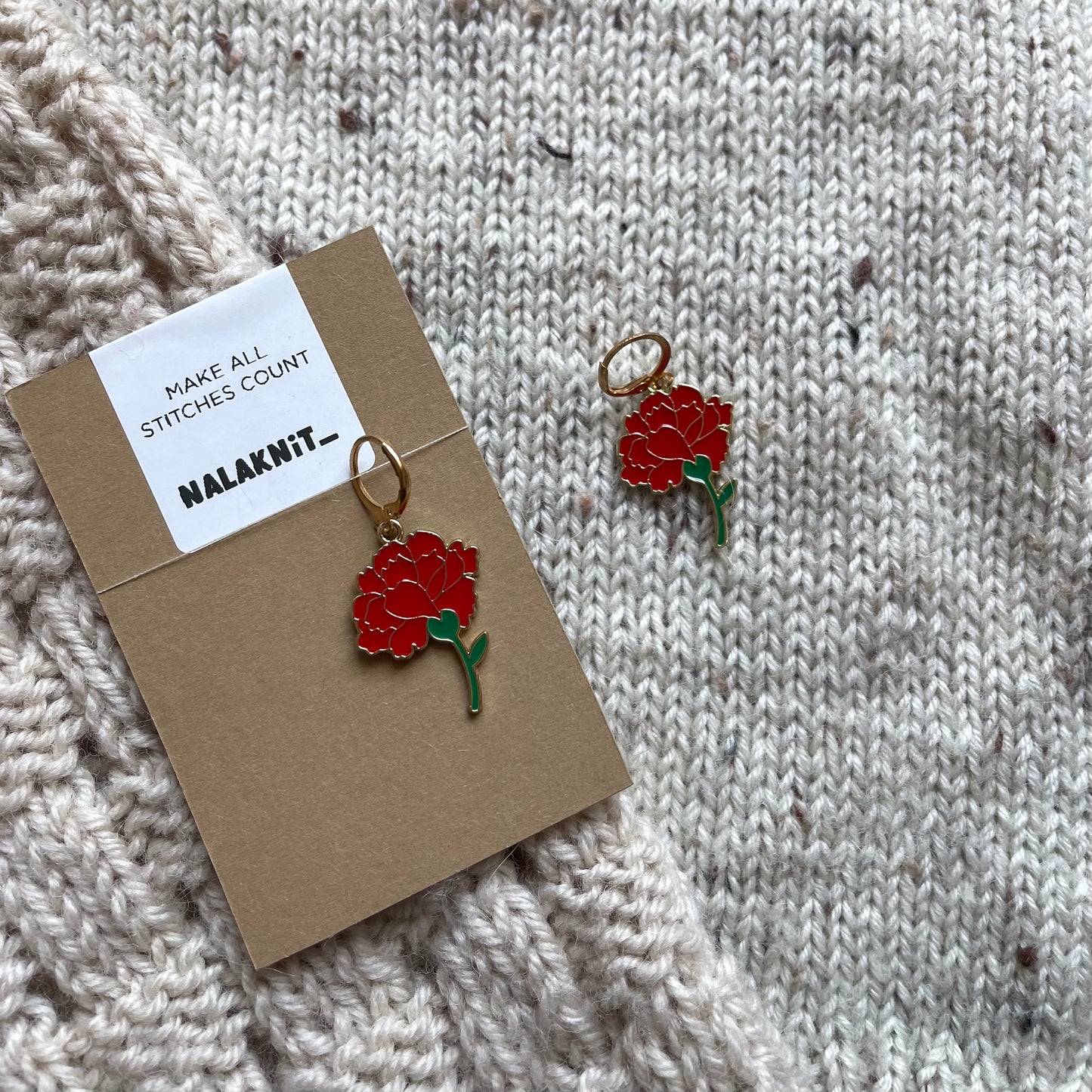 FLOWER STITCH MARKER