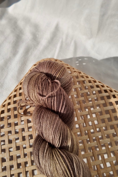 SOCKE DUSTY BROWN