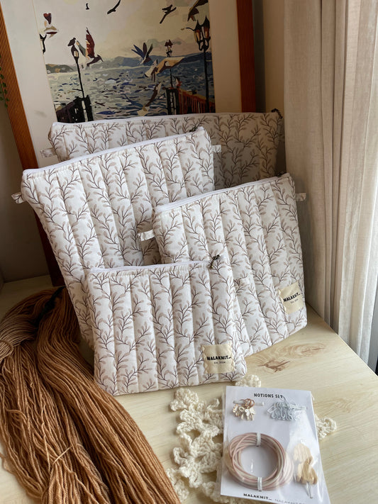 Cashmere Sweater Projekttasche