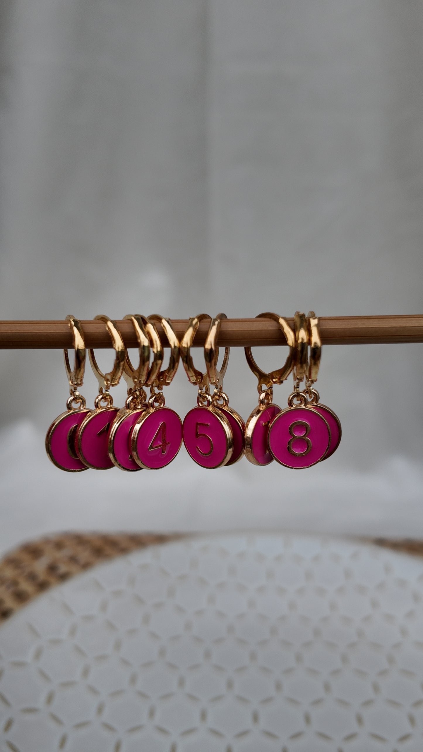 MASCHENMARKIERER ZAHLEN ROSA