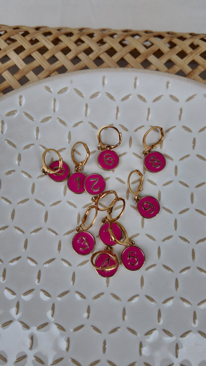 MASCHENMARKIERER ZAHLEN ROSA