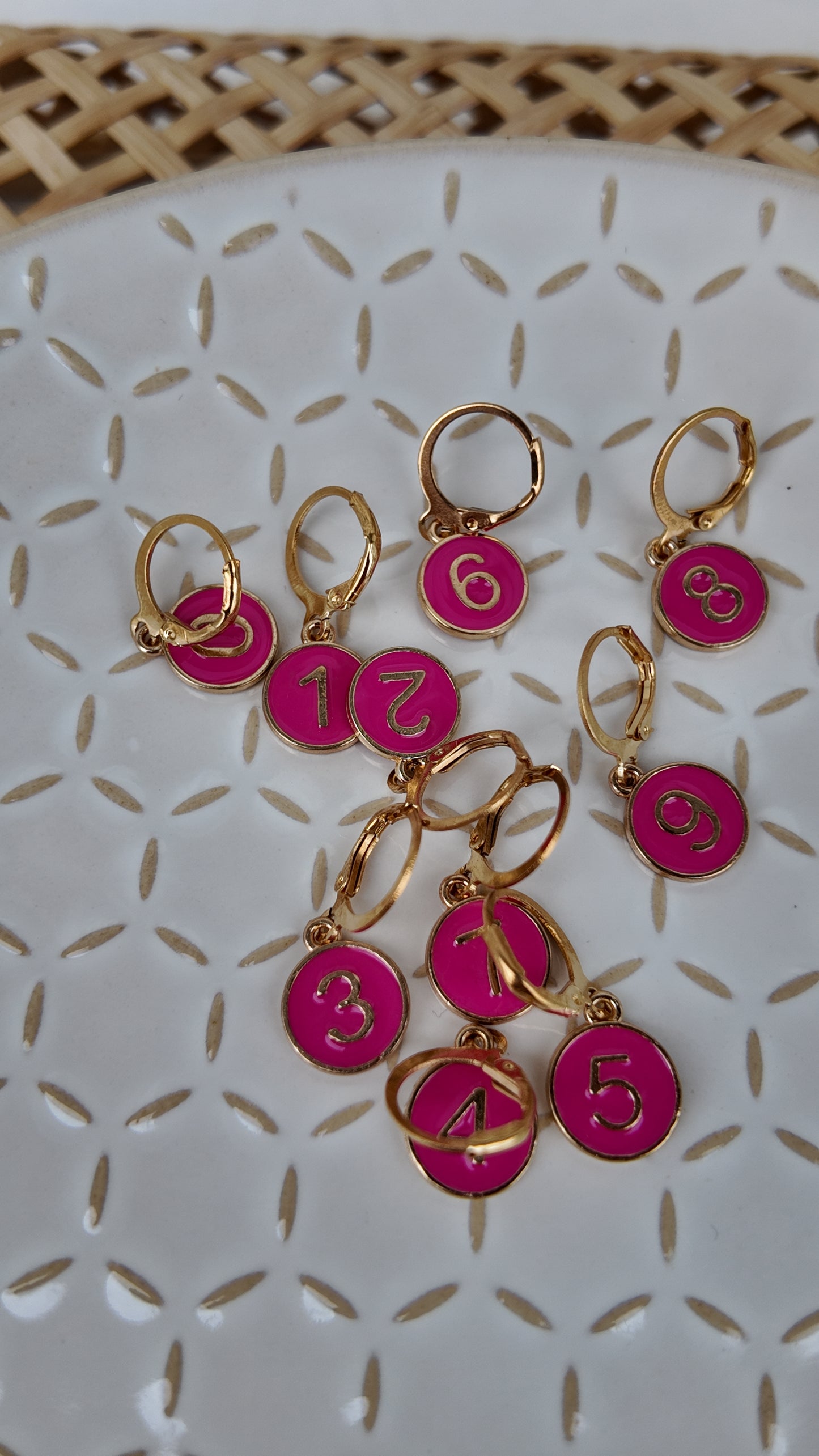 MASCHENMARKIERER ZAHLEN ROSA