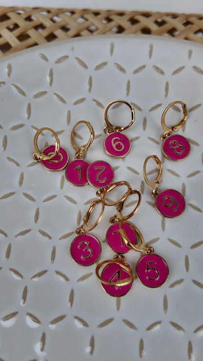 MASCHENMARKIERER ZAHLEN ROSA