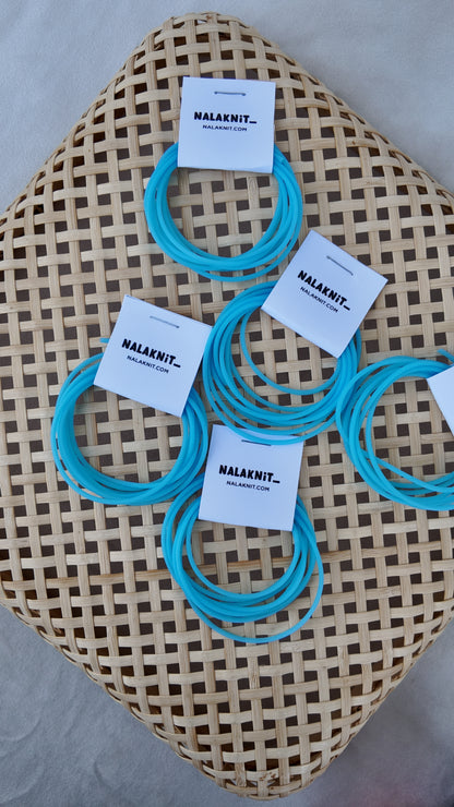 MASCHENHALTER HELLBLAU