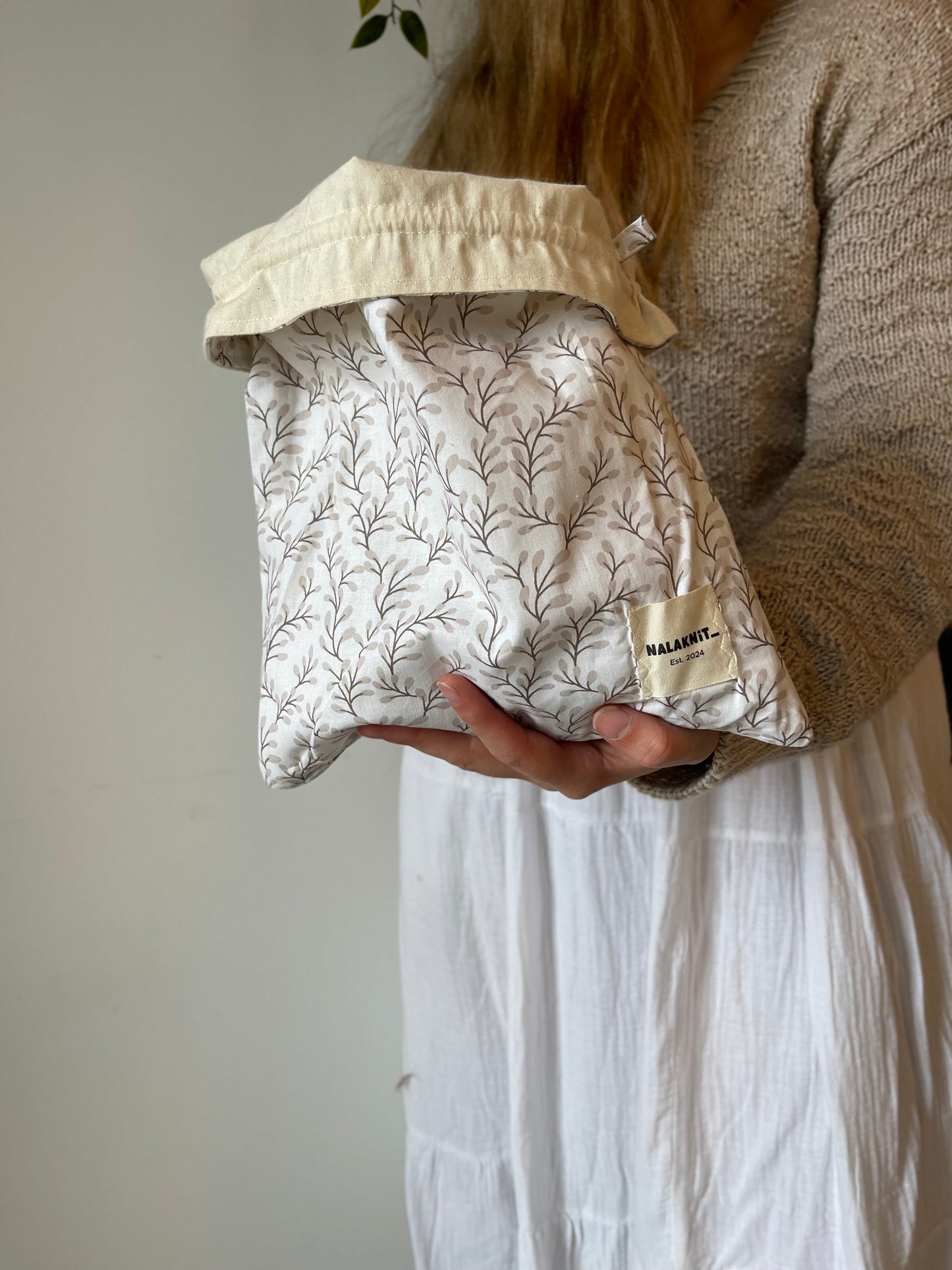 Cashmere Sweater Zugbandbeutel