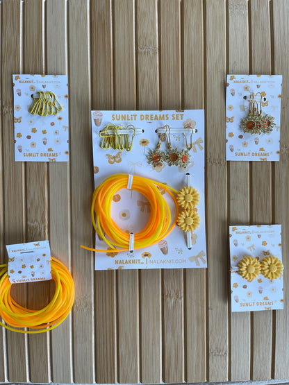 Sunset Glow knitting accessories