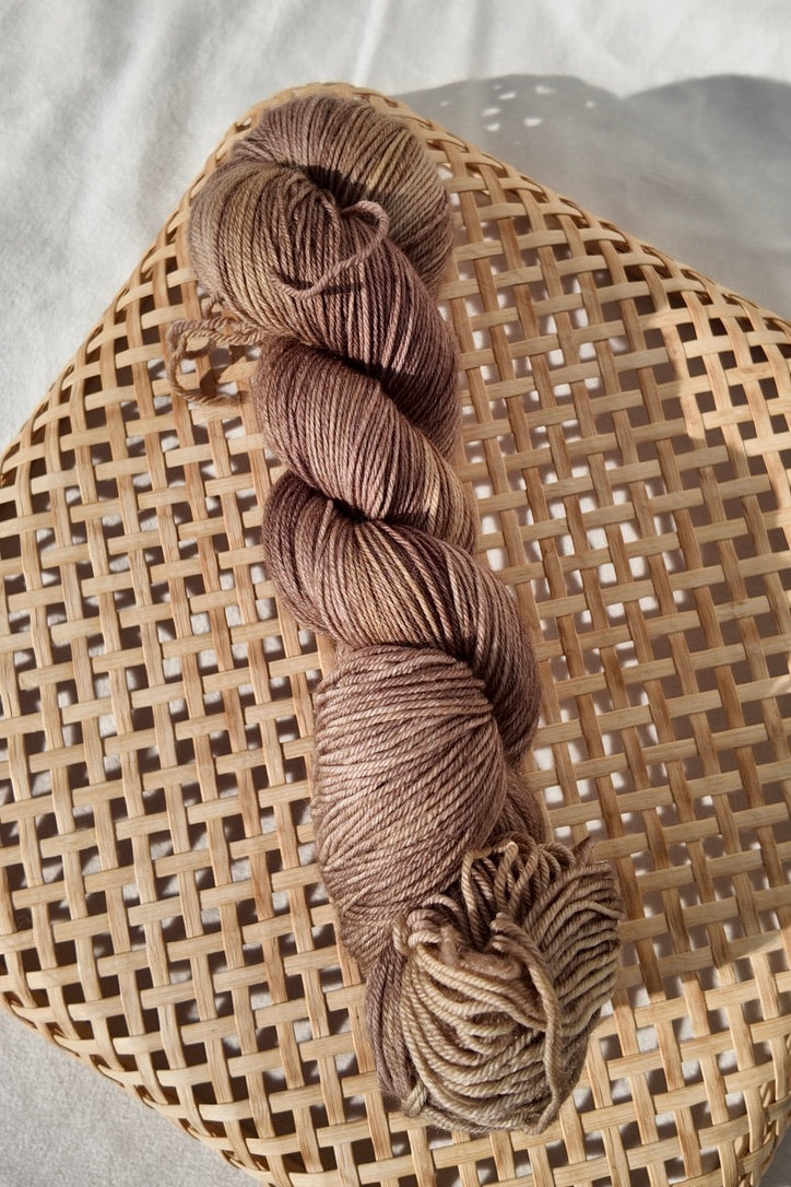 SOCKE DUSTY BROWN
